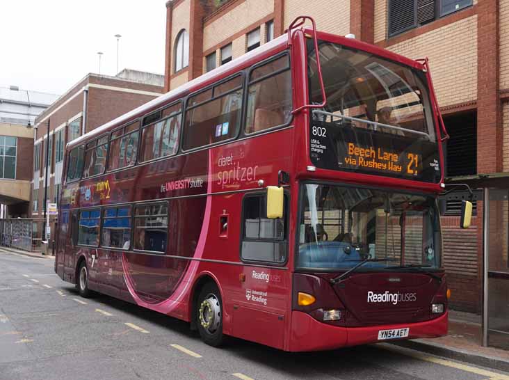 Reading Buses Scania N94UD East Lancs Omnidekka 802 Claret Spritzer